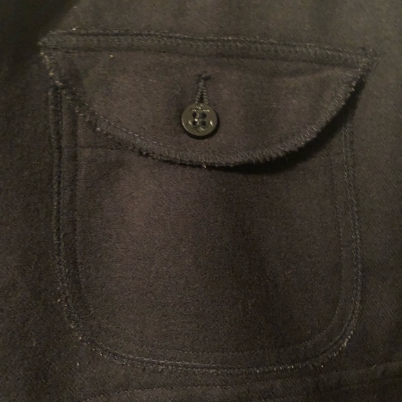 Vintage U.S. Navy wool sailor uniform pullover top - Picture 7 of 8